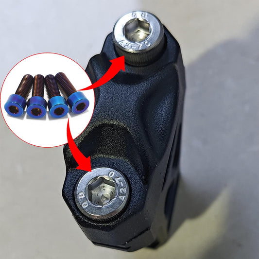 Peg bracket bolts.
