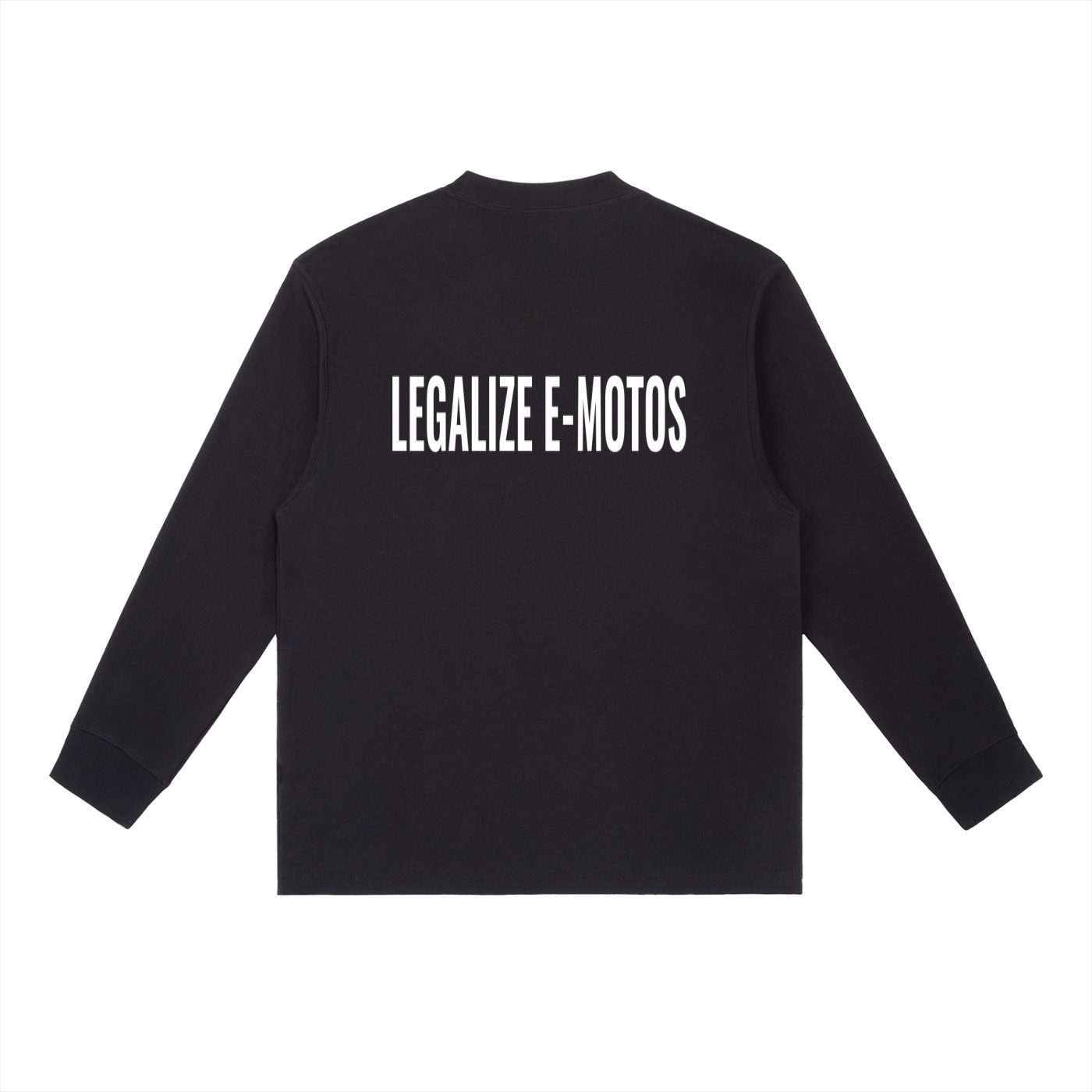 “Legalize e-motos” Long-Sleeve T-Shirt