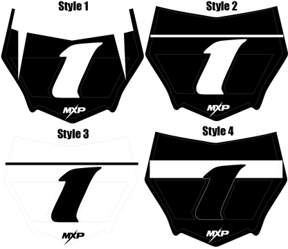 Custom vented motocutz plates