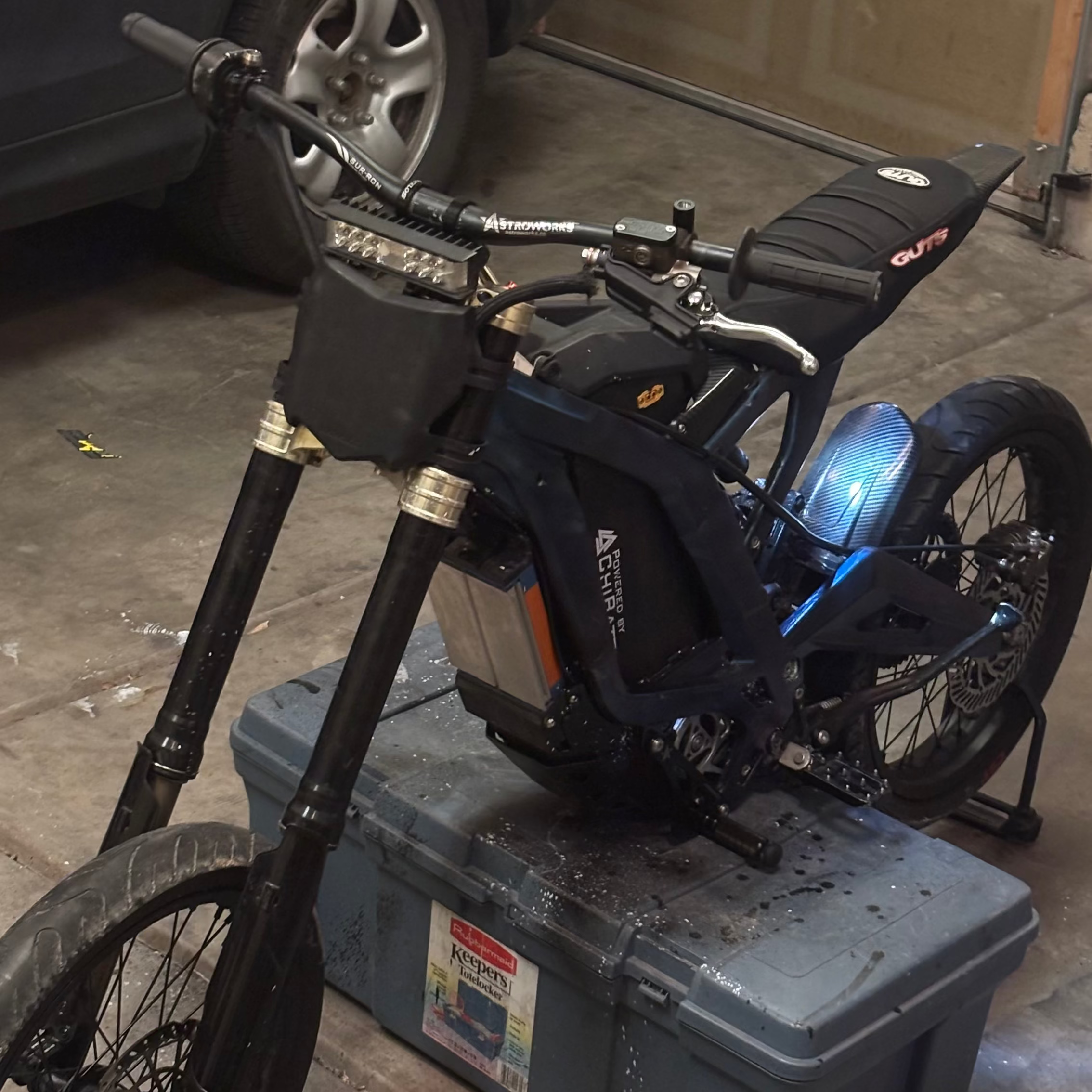 Surron "Coated" Frame Guards (LBX)