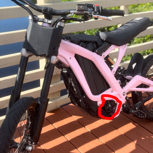 Surron Motercover(black)