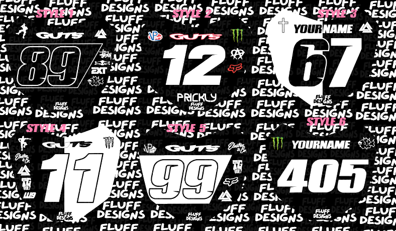 Crf50 2014-2022 Front Plate Decal